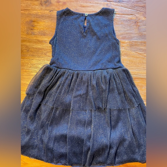 Crewcuts Girls' tiered sparkle tulle dress, size 6. - Picture 3 of 4